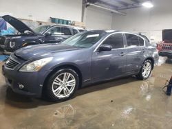 Salvage cars for sale at Elgin, IL auction: 2011 Infiniti G37