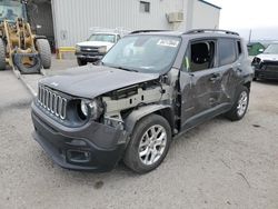 Jeep salvage cars for sale: 2017 Jeep Renegade Latitude