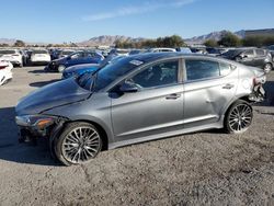 Salvage cars for sale at Las Vegas, NV auction: 2017 Hyundai Elantra Sport