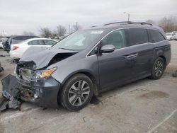 Salvage cars for sale at auction: 2016 Honda Odyssey Touring