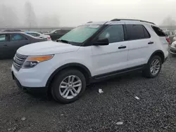 Salvage cars for sale from Copart Arlington, WA: 2015 Ford Explorer