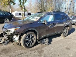 Subaru Vehiculos salvage en venta: 2020 Subaru Outback Limited