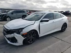 Salvage cars for sale at Grand Prairie, TX auction: 2019 Honda Civic Sport