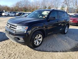 Salvage cars for sale at North Billerica, MA auction: 2019 Volkswagen Atlas SE