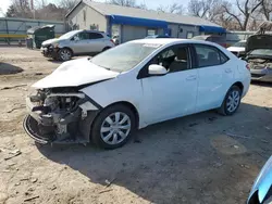 Toyota salvage cars for sale: 2015 Toyota Corolla L