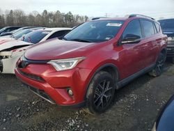 Toyota salvage cars for sale: 2017 Toyota Rav4 SE