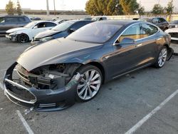 Vehiculos salvage en venta de Copart Rancho Cucamonga, CA: 2014 Tesla Model S