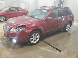 Salvage cars for sale at Casper, WY auction: 2013 Subaru Outback 2.5I Premium