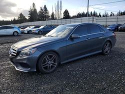 Mercedes-Benz salvage cars for sale: 2016 Mercedes-Benz E 350 4matic