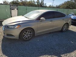 2015 Ford Fusion SE en venta en Riverview, FL