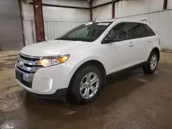 Salvage cars for sale at Lansing, MI auction: 2014 Ford Edge SEL