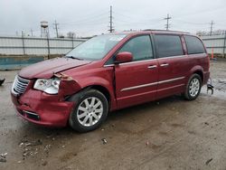 Salvage cars for sale from Copart Chicago Heights, IL: 2016 Chrysler Town & Country Touring