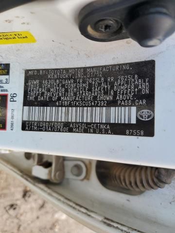 2012 Toyota Camry Base