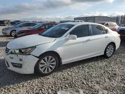 2014 Honda Accord EXL en venta en Wayland, MI