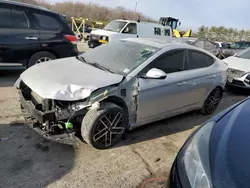 Hyundai Elantra Sport salvage cars for sale: 2019 Hyundai Elantra Sport