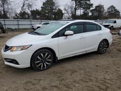 Salvage cars for sale at auction: 2014 Honda Civic EXL