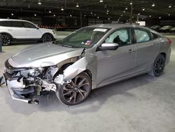 Honda salvage cars for sale: 2021 Honda Civic Sport