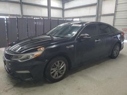 Salvage cars for sale from Copart New Braunfels, TX: 2019 KIA Optima LX