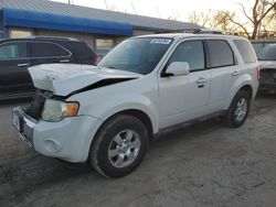 Salvage cars for sale at Wichita, KS auction: 2011 Ford Escape Limited