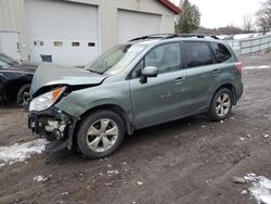 Salvage SUVs for sale at auction: 2015 Subaru Forester 2.5I Premium