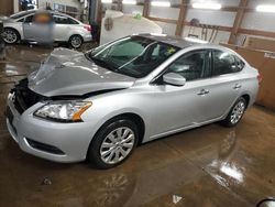 Salvage cars for sale at Pekin, IL auction: 2015 Nissan Sentra S