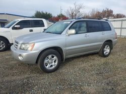 Toyota salvage cars for sale: 2002 Toyota Highlander