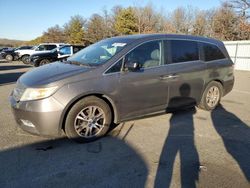 Salvage cars for sale at Brookhaven, NY auction: 2011 Honda Odyssey EXL