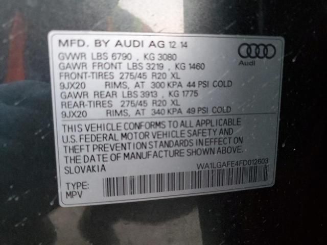 2015 Audi Q7 Premium Plus