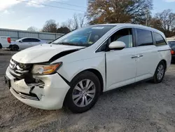 Salvage cars for sale from Copart Chatham, VA: 2015 Honda Odyssey EXL