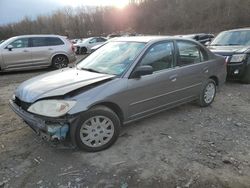 Salvage cars for sale at Marlboro, NY auction: 2005 Honda Civic LX