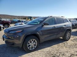 Jeep salvage cars for sale: 2016 Jeep Cherokee Latitude