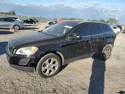 Salvage cars for sale at Homestead, FL auction: 2012 Volvo XC60 3.2