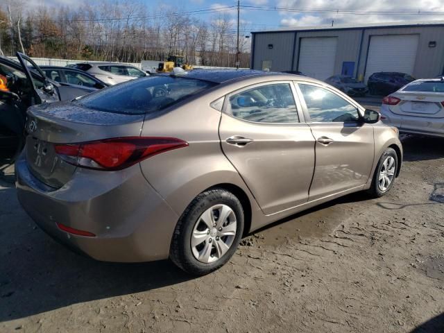 2016 Hyundai Elantra SE