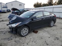 Salvage cars for sale at Windsor, NJ auction: 2022 Hyundai Accent SE