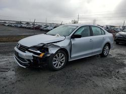 Salvage cars for sale at Eugene, OR auction: 2015 Volkswagen Jetta SE