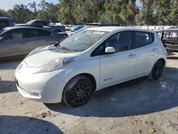 Nissan Leaf salvage cars for sale: 2016 Nissan Leaf S