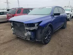 Salvage cars for sale at Elgin, IL auction: 2022 Acura MDX A-Spec