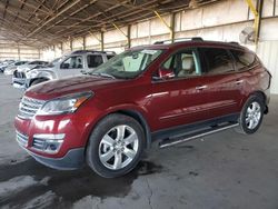 Chevrolet salvage cars for sale: 2016 Chevrolet Traverse LTZ