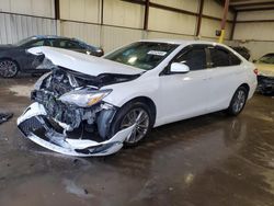 Toyota salvage cars for sale: 2016 Toyota Camry LE