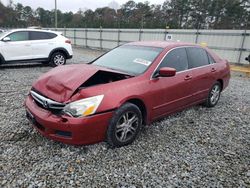 Honda Vehiculos salvage en venta: 2007 Honda Accord SE