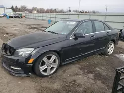 Mercedes-Benz salvage cars for sale: 2011 Mercedes-Benz C 300 4matic