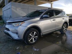 Salvage cars for sale at West Palm Beach, FL auction: 2018 Toyota Rav4 Adventure