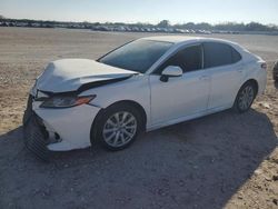 Salvage cars for sale at San Antonio, TX auction: 2019 Toyota Camry L