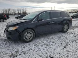 Salvage cars for sale at Barberton, OH auction: 2013 Honda Odyssey EX