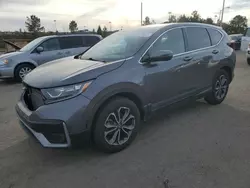 Salvage cars for sale at Gaston, SC auction: 2021 Honda CR-V EXL