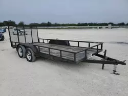 Salvage trucks for sale at Arcadia, FL auction: 2002 Aspt Trailer