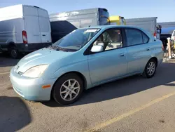 Salvage cars for sale from Copart Hayward, CA: 2002 Toyota Prius