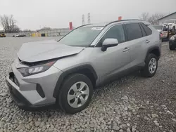 Salvage cars for sale at Barberton, OH auction: 2020 Toyota Rav4 LE