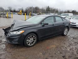 Salvage cars for sale from Copart Chalfont, PA: 2019 Ford Fusion SE