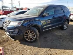 Ford Explorer xlt salvage cars for sale: 2017 Ford Explorer XLT